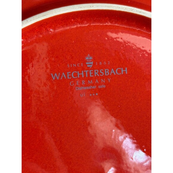 WAECHTERSBACH Set Of 8 Snowman Salad Plates 7 5/8" Diameter Christmas Holiday - Picture 4 of 4